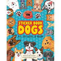 Sticker Book: Dogs - Paperback